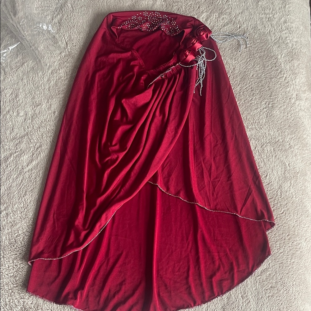Elegant Red Women's Hijab